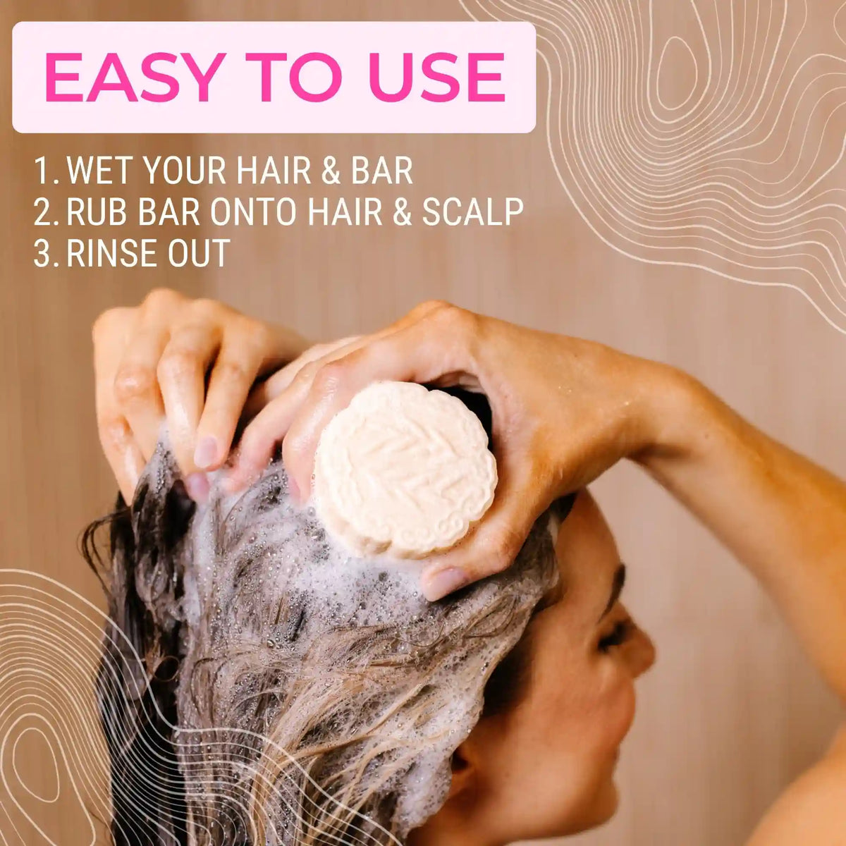 Coconut Oil Repair Shampoo Bar – Damaged Hair | VIORI
