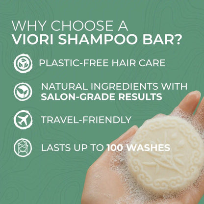 Rosemary Biotin Shampoo Bar – Thinning Hair | VIORI