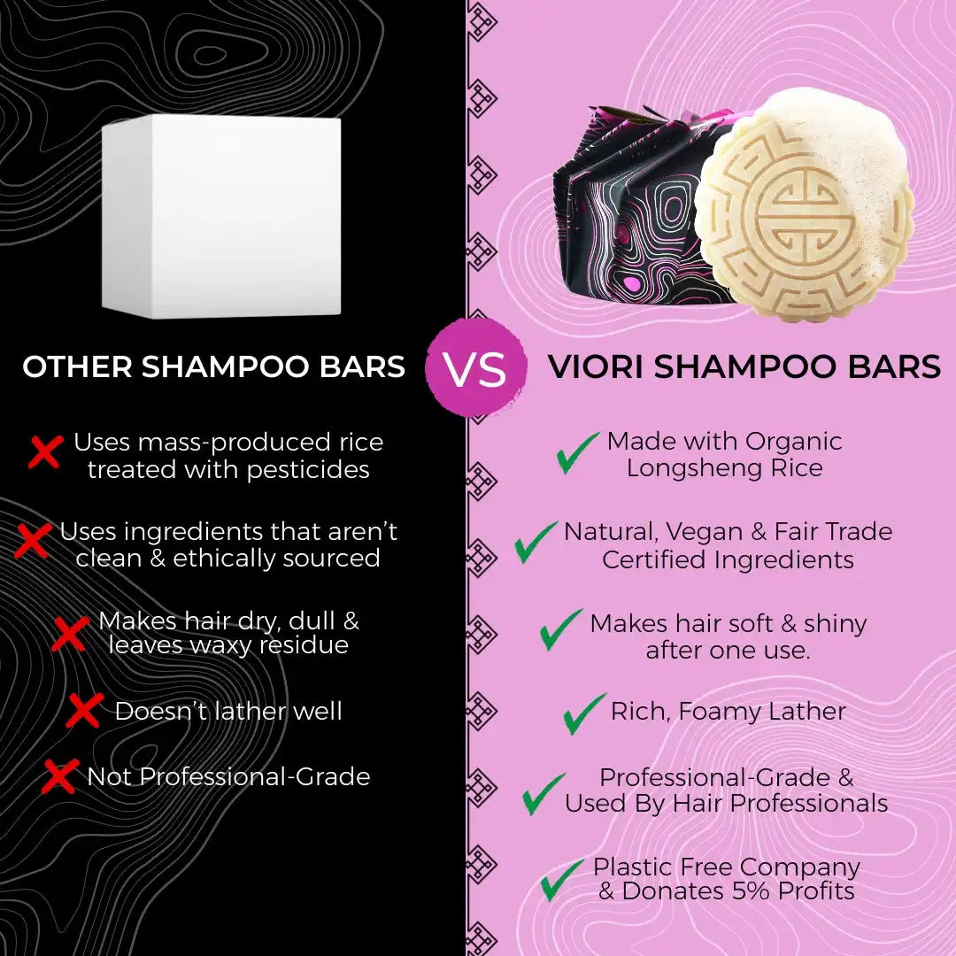 Moisturizing Rice Water Conditioner Bar – Dry Hair | VIORI