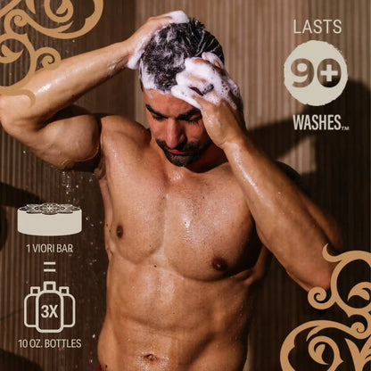 Men's Citron Ginger Conditioner Bar – Oily Hair | VIORI