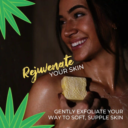 Pineapple Sugar Scrub Bar – Brightening | VIORI