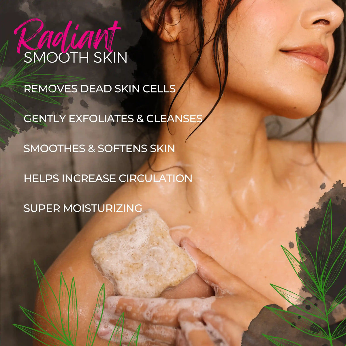 Coconut Sugar Scrub Bar – Moisturizing Exfoliant | VIORI