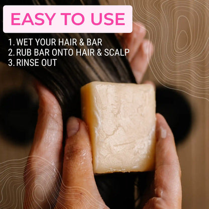Coconut Oil Repair Conditioner Bar – Damaged Hair | VIORI