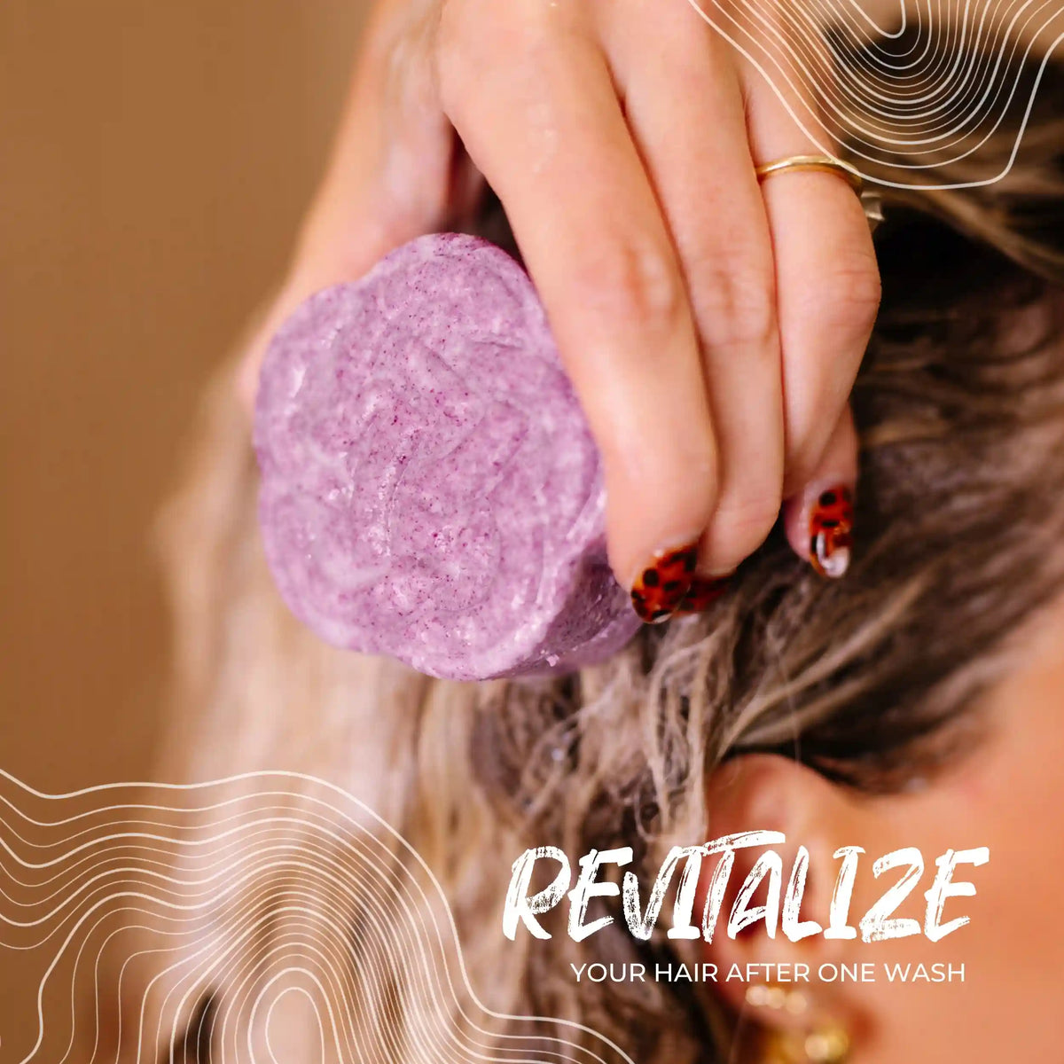 Purple Shampoo Bar with Biotin – Blonde & Gray | VIORI