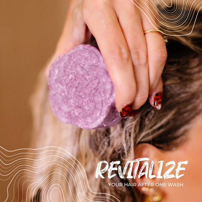 Purple Shampoo Bar with Biotin – Blonde & Gray | VIORI