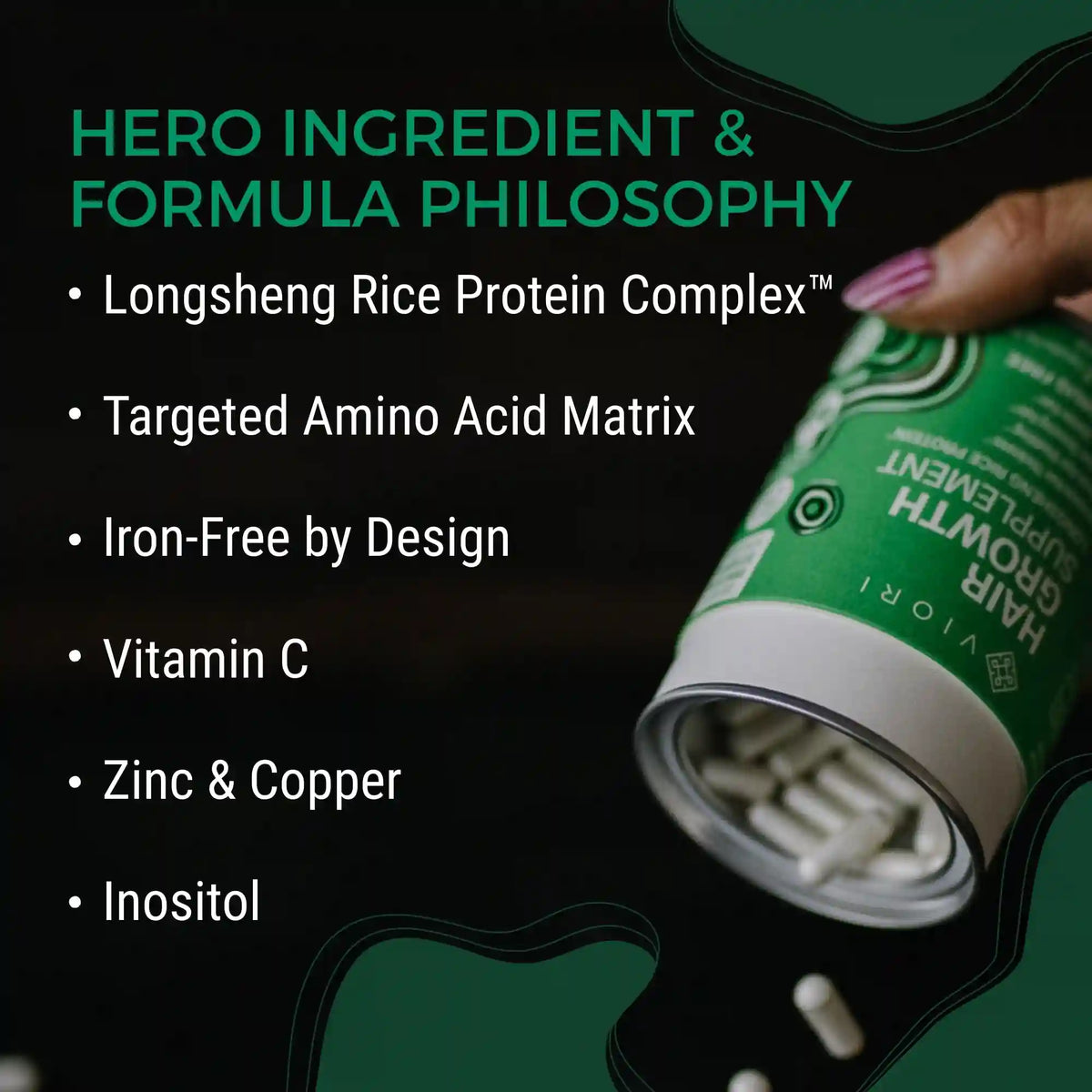 Hair Growth Supplement™ – 30-Day Supply | VIORI
