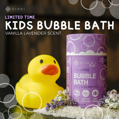 Kids' Vanilla Lavender Bubble Bath | VIORI