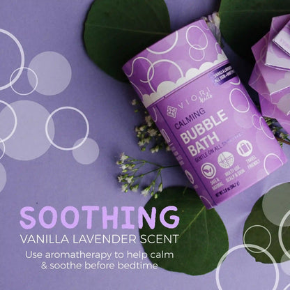 Kids' Vanilla Lavender Bubble Bath | VIORI