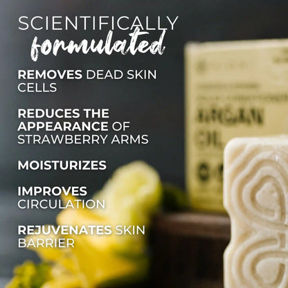 Argan Oil Sugar Scrub Bar – Empress | VIORI