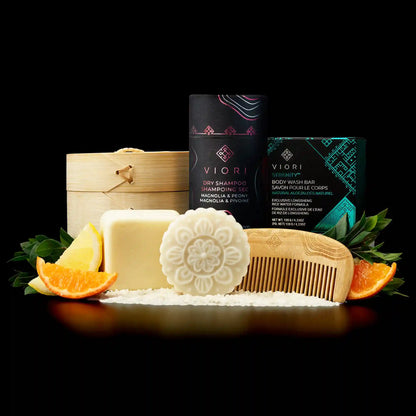 Hair & Body Bar Bundle – Rice Water Set | VIORI
