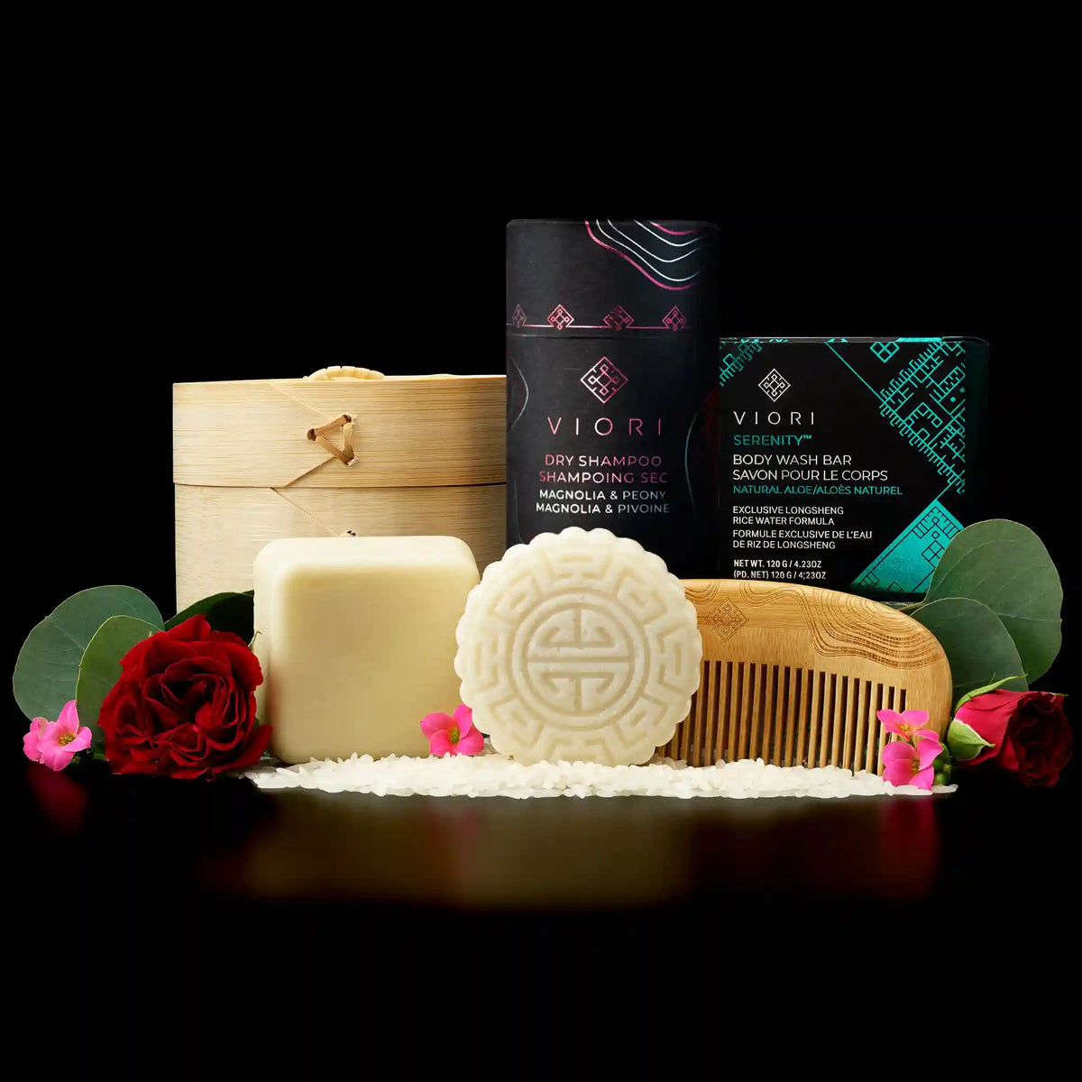Hair & Body Bar Bundle – Rice Water Set | VIORI