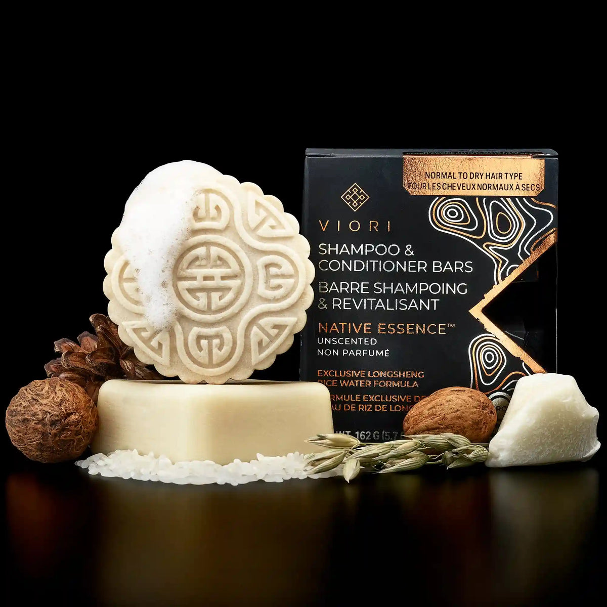 Shampoo & Conditioner Bar Bundle – Rice Water | VIORI