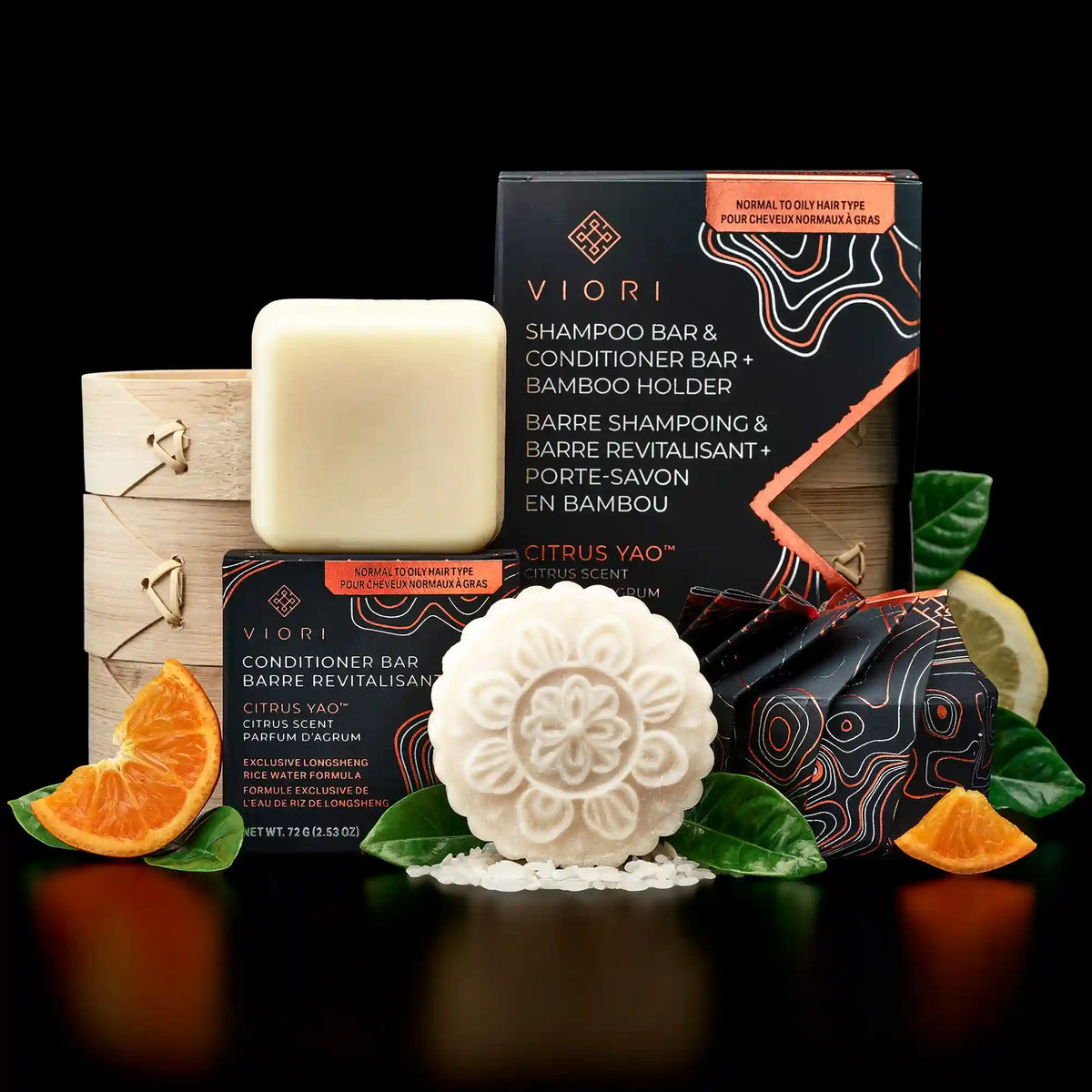 Shampoo + Conditioner + Bar Holder Bundle | VIORI