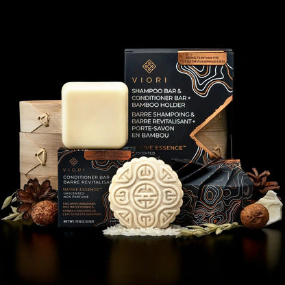 Shampoo + Conditioner + Bar Holder Bundle | VIORI